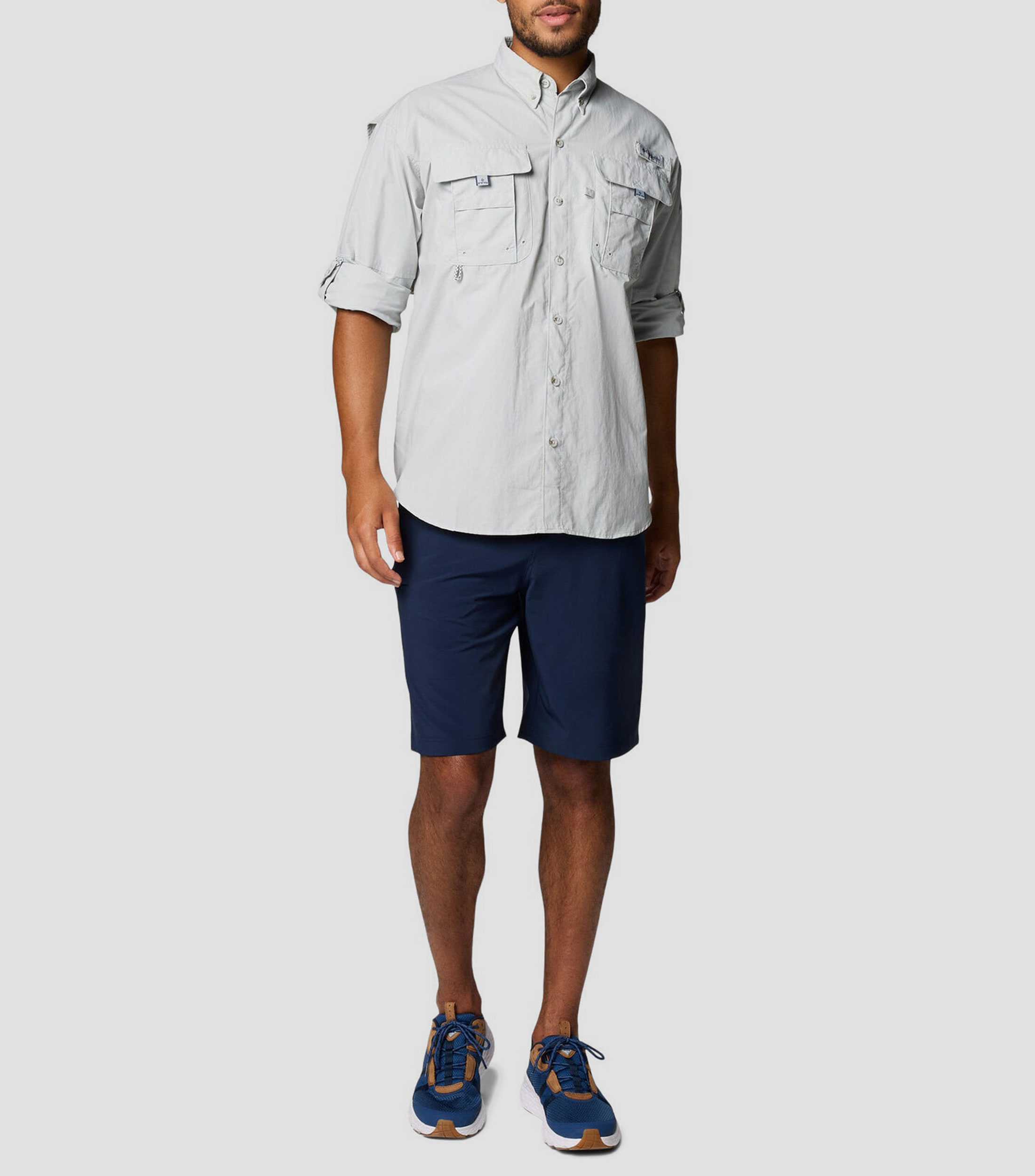 Camisa de manga larga con bolsillos Bahama II Hombre